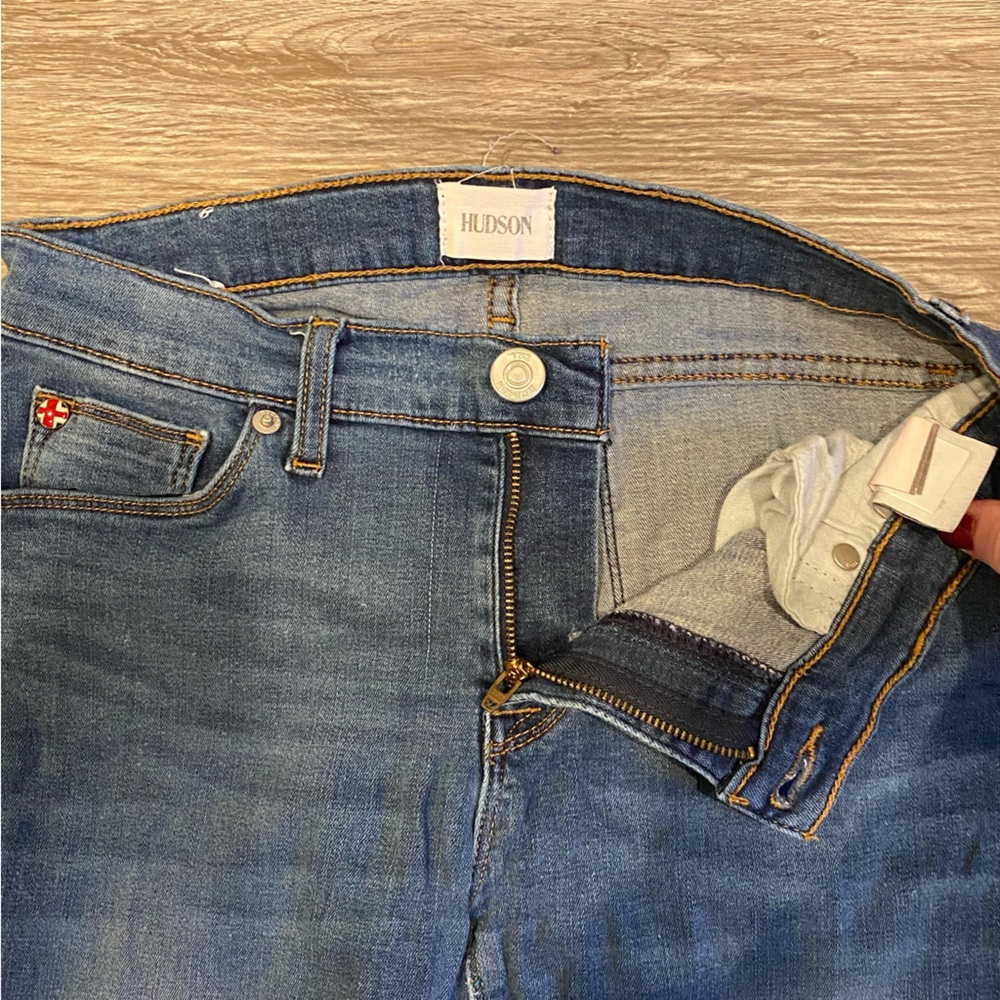 Hudson 28 Krista Super Skinny Crop Jeans - Picture 4 of 10